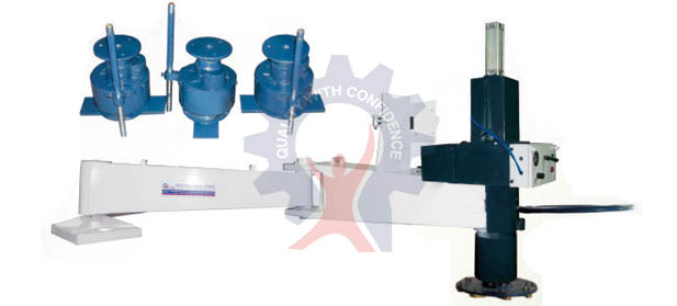 Single Arm Hand Polishing Machine Marble Granite